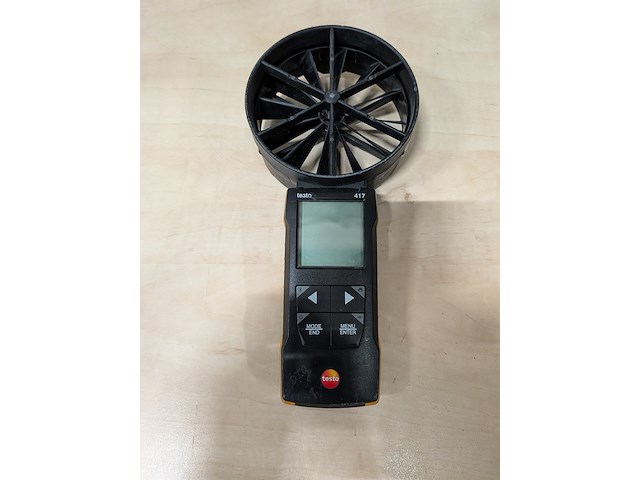 Vleugelrad-anemometer, testo, 417 - afbeelding 6 van  12