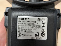 Vleugelrad-anemometer, testo, 417 - afbeelding 9 van  12