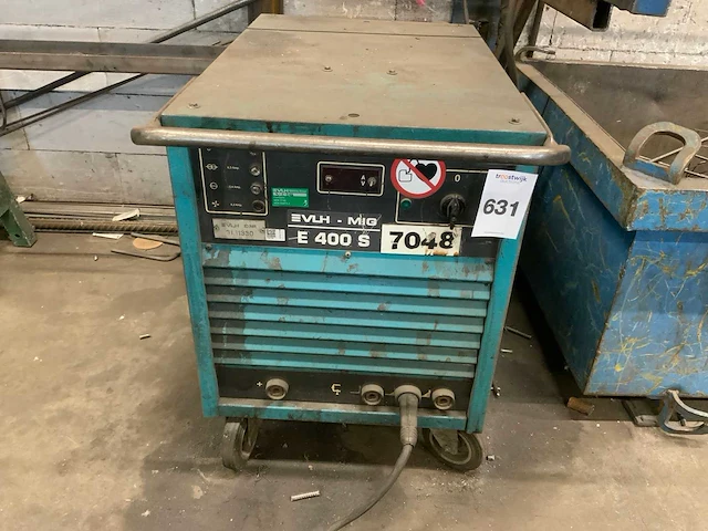 Vlh e 400s mig lasapparaat met regelunit op zwenkarm - afbeelding 6 van  12