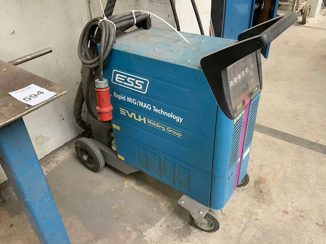 Vlh e2 5500 mig lasapparaat met regelunit op zwenkarm - afbeelding 9 van  9