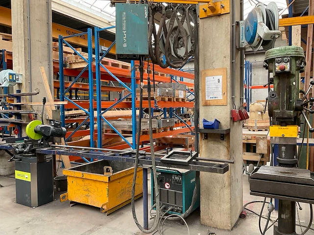 Vlh e505s mig lasapparaat met regelunit op zwenkarm - afbeelding 7 van  17