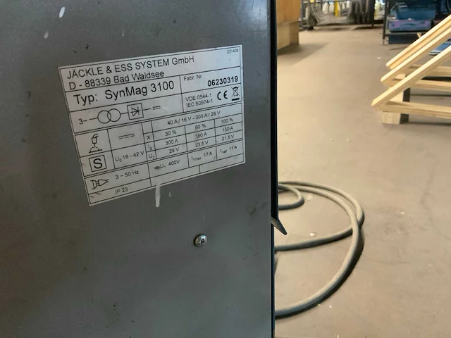 Vlh syn mag 3100 mig lasapparaat - afbeelding 6 van  6