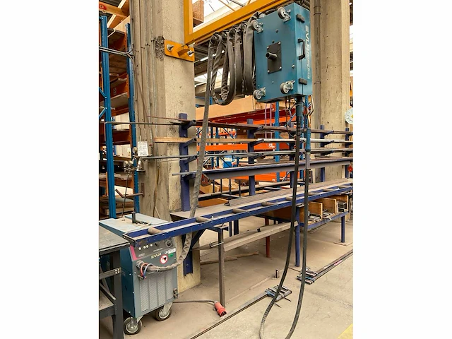 Vlh syn mag 5100 / dvk5100 mig / mag lasapparaat met regelunit op zwenkarm - afbeelding 6 van  12