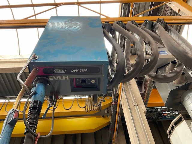 Vlh syn mag 5100 / dvk5100 mig / mag lasapparaat met regelunit op zwenkarm - afbeelding 12 van  12