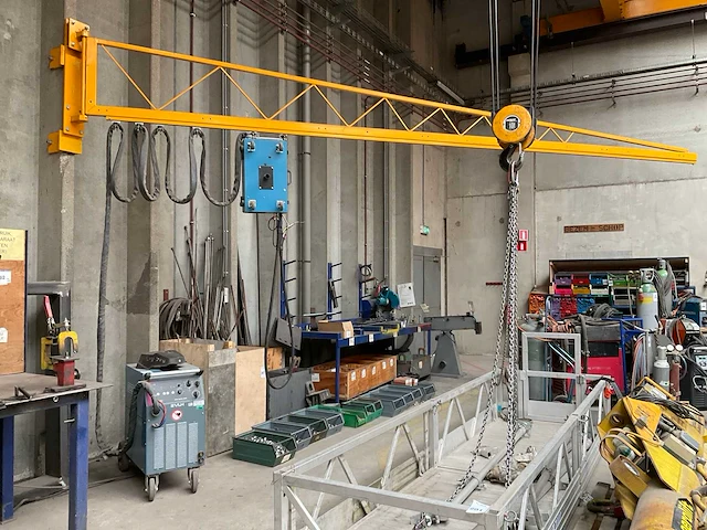 Vlh syn mag 5100 / dvk5100 mig / mag lasapparaat met regelunit op zwenkarm - afbeelding 1 van  11