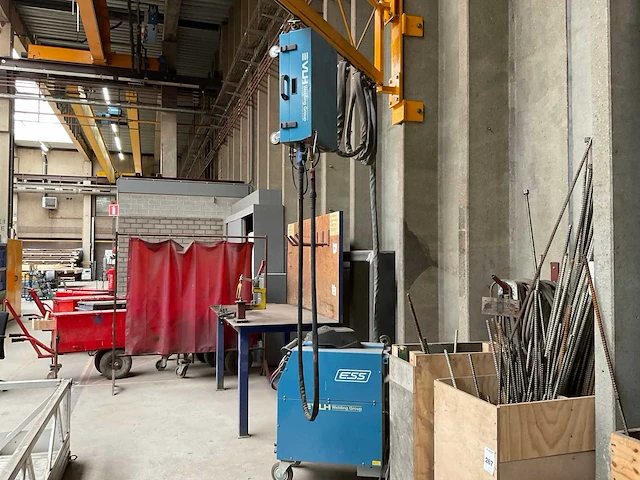 Vlh syn mag 5100 / dvk5100 mig / mag lasapparaat met regelunit op zwenkarm - afbeelding 4 van  11