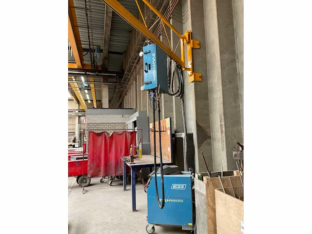 Vlh syn mag 5100 / dvk5100 mig / mag lasapparaat met regelunit op zwenkarm - afbeelding 5 van  11
