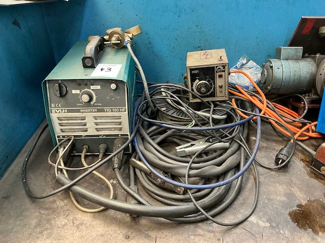Vlh tig160 hf tig-lasmachine - afbeelding 3 van  6