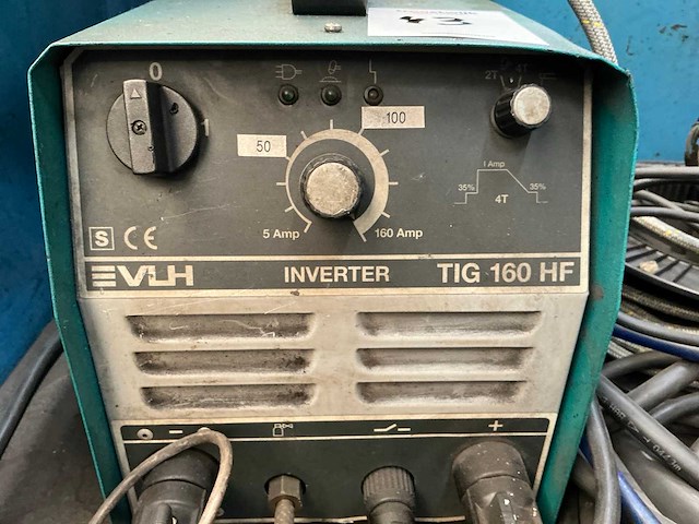 Vlh tig160 hf tig-lasmachine - afbeelding 4 van  6