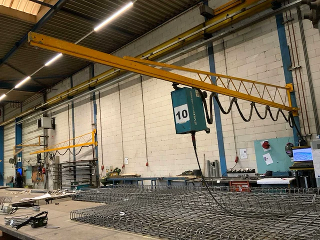 Vlh tr280s mig lasapparaat met regelunit op zwenkarm - afbeelding 3 van  6