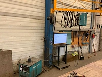 Vlh tr280s mig lasapparaat met regelunit op zwenkarm