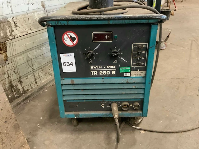 Vlh tr280s mig lasapparaat met regelunit op zwenkarm - afbeelding 4 van  10