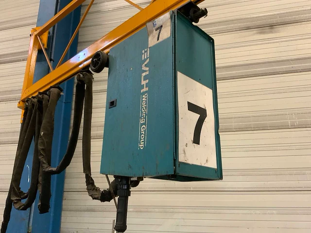 Vlh tr280s mig lasapparaat met regelunit op zwenkarm - afbeelding 5 van  9