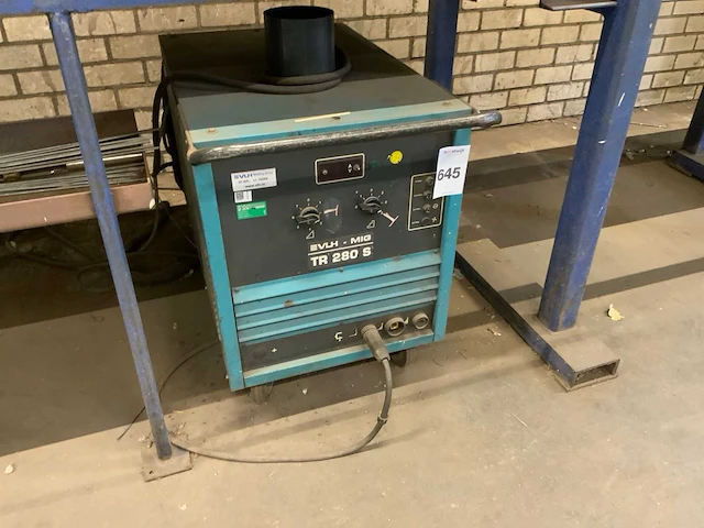 Vlh tr280s mig lasapparaat met regelunit op zwenkarm - afbeelding 2 van  6