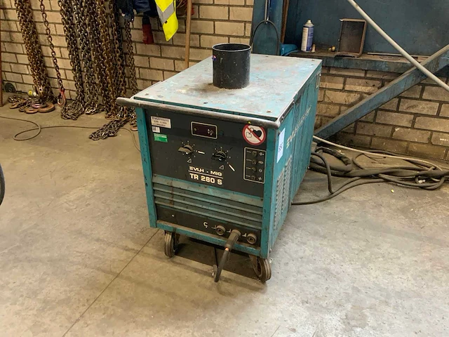 Vlh tr280s mig lasapparaat met regelunit op zwenkarm - afbeelding 3 van  11