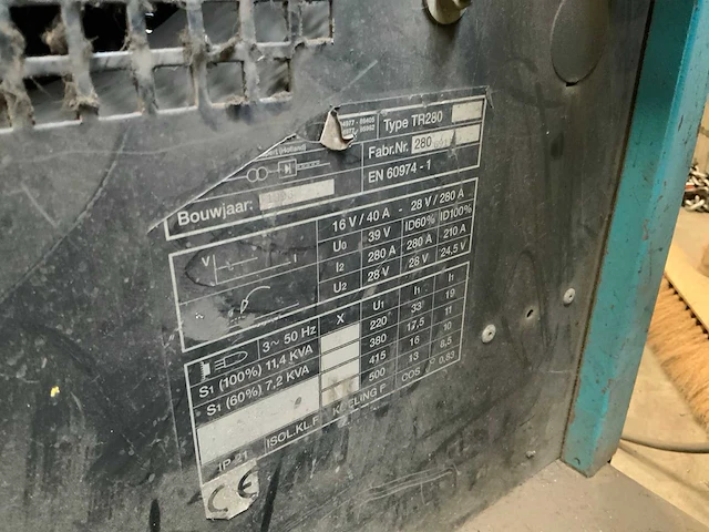 Vlh tr280s mig lasapparaat met regelunit op zwenkarm - afbeelding 11 van  11