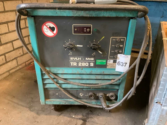 Vlh tr280s mig lasapparaat met regelunit op zwenkarm - afbeelding 4 van  9