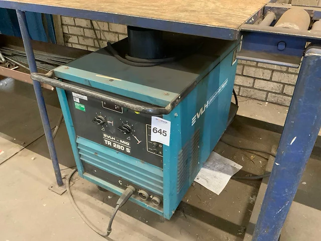 Vlh tr280s mig lasapparaat met regelunit op zwenkarm - afbeelding 3 van  6