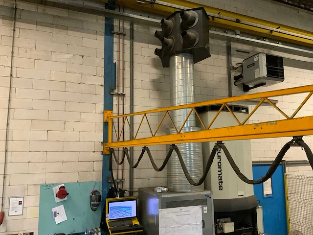 Vlh tr280s mig lasapparaat met regelunit op zwenkarm - afbeelding 4 van  5