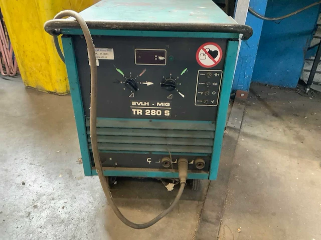 Vlh tr280s mig lasapparaat met regelunit op zwenkarm - afbeelding 5 van  10