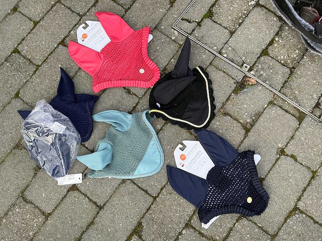 Vliegennet hoofd paarden (6x) - afbeelding 1 van  6