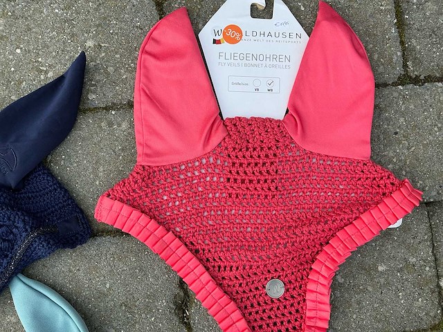 Vliegennet hoofd paarden (6x) - afbeelding 5 van  6