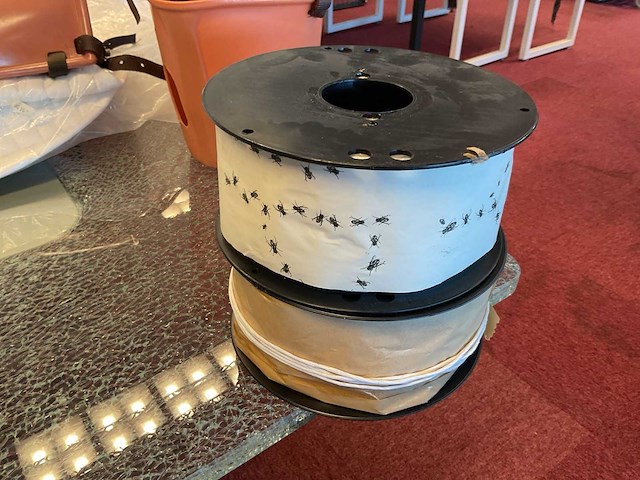 Vliegenplakstrip op rol (2x) - afbeelding 2 van  3