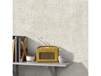 Vliesbehang stof zara natuurlijk (dessin 105143) - afbeelding 2 van  3