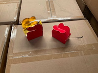 Vlinderballotin rood (3600x) - afbeelding 1 van  2