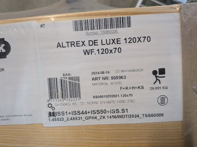 Vlizotrap altrex, woodytrex de luxe 120 x 70 - afbeelding 5 van  6