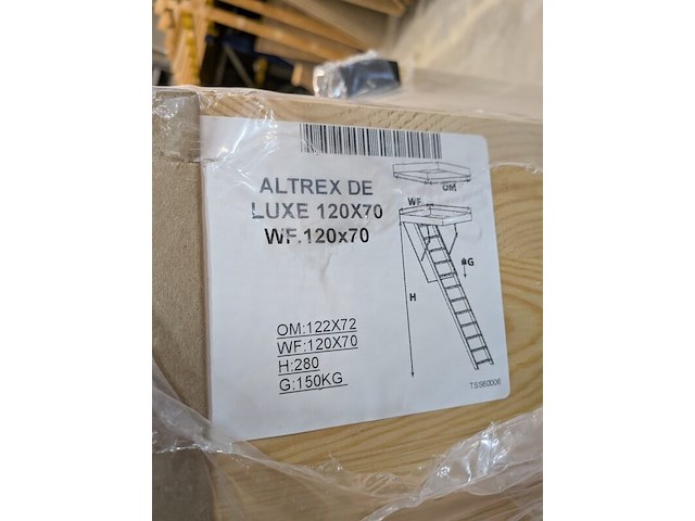 Vlizotrap altrex, woodytrex de luxe 120 x 70 - afbeelding 6 van  6