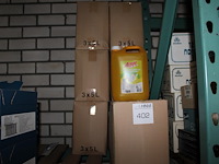 Vloeibaar afwasmiddel in 7 dozen. 21 cans van 5 liter. - afbeelding 1 van  2