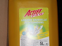 Vloeibaar afwasmiddel in 7 dozen. 21 cans van 5 liter. - afbeelding 2 van  2
