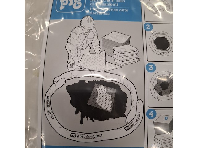 Vloeistof opruimkit pig, spill kit - afbeelding 4 van  5