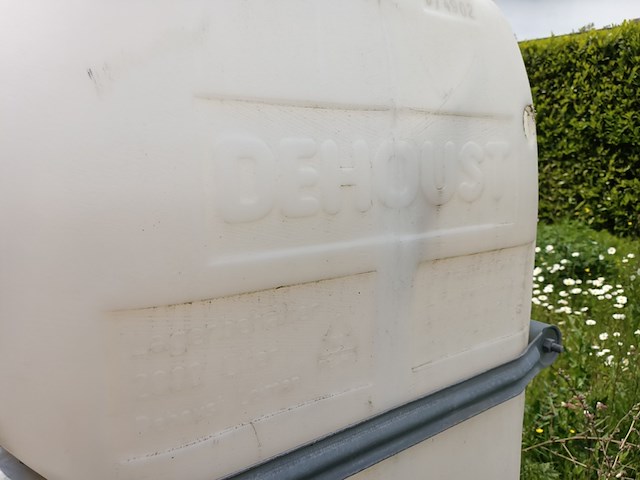 Vloeistof opslagvat, 2000 liter tank - afbeelding 5 van  5