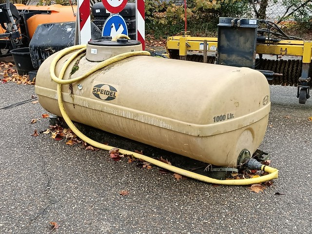 Vloeistof vat, speidel, 1000l - afbeelding 1 van  4