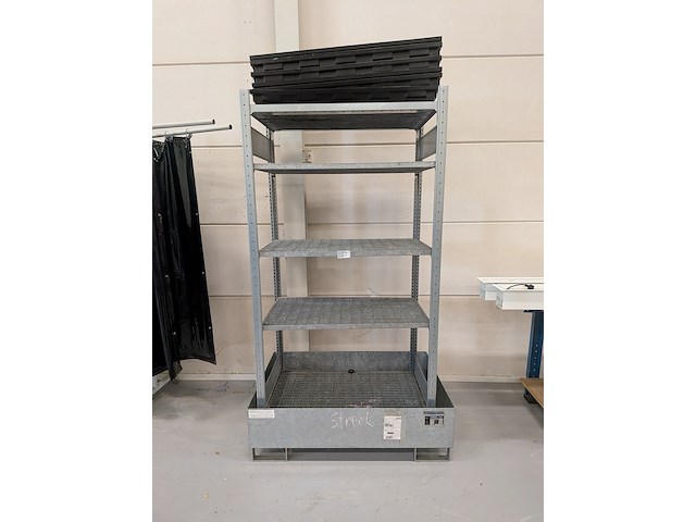 Vloeistoflekbak met stelling bauer, 3021, bouwjaar 2007 - afbeelding 3 van  10