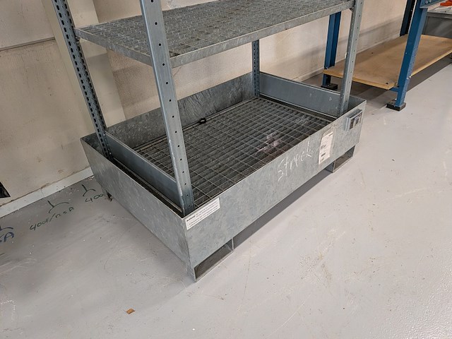 Vloeistoflekbak met stelling bauer, 3021, bouwjaar 2007 - afbeelding 4 van  10