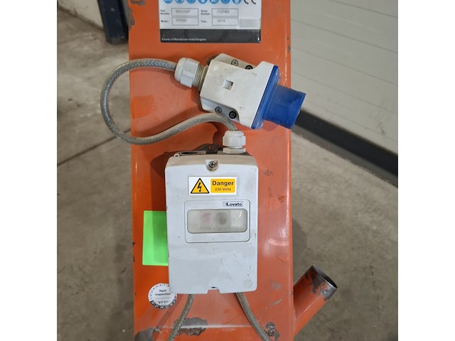 Vloerfreesmachine 230v trelawny, tfp200 230v, bouwjaar 2019 - afbeelding 6 van  8