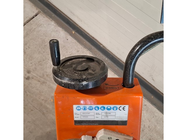 Vloerfreesmachine 230v trelawny, tfp200 230v, bouwjaar 2019 - afbeelding 13 van  14