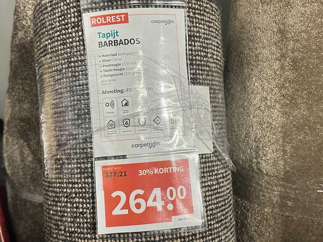 Vloerkleed (17x) - afbeelding 5 van  6