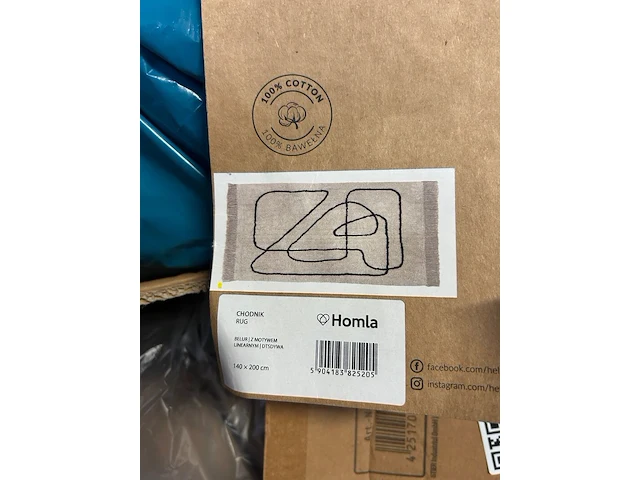Vloerkleed, 1x vloerstandaard, stier, homla - afbeelding 4 van  7