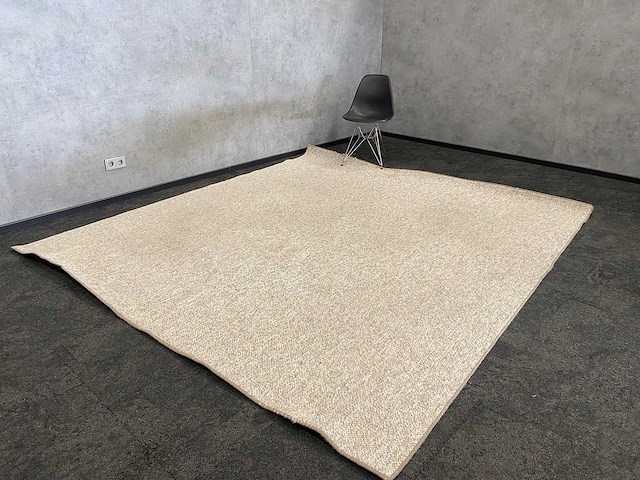 Vloerkleed beige 264x290 - afbeelding 8 van  8