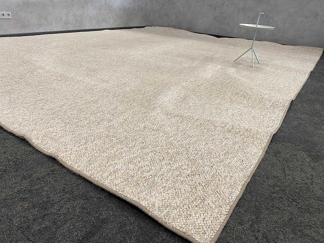 Vloerkleed beige 443x362 - afbeelding 4 van  11
