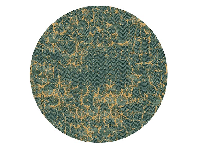 Vloerkleed, desso, art deco 7833, groen, 300cm (poolhoogte 0,5cm) - afbeelding 1 van  2