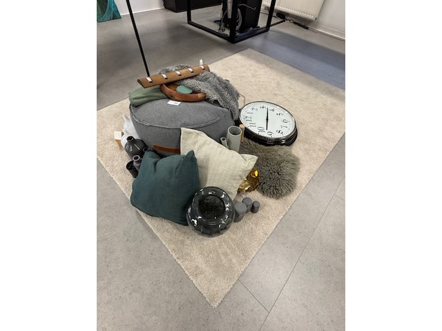 Vloerkleed en diverse accessoires, crème - afbeelding 4 van  11