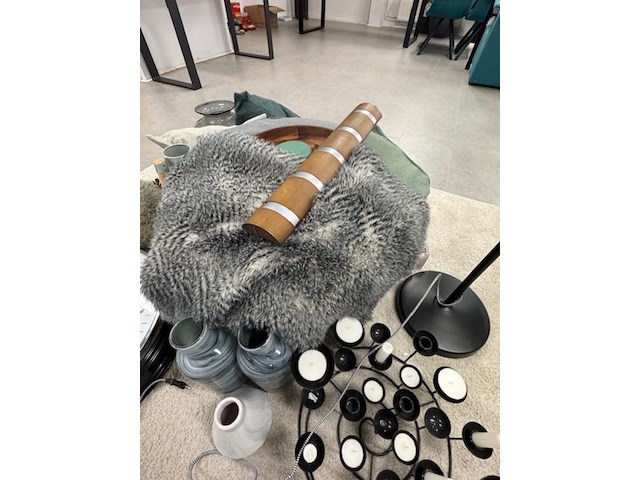 Vloerkleed en diverse accessoires, crème - afbeelding 9 van  11