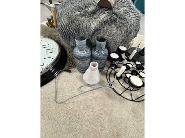 Vloerkleed en diverse accessoires, crème - afbeelding 10 van  11