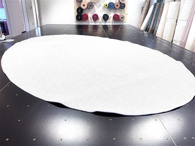 Vloerkleed, m-ray, ovaal, beige/taupe - afbeelding 2 van  4