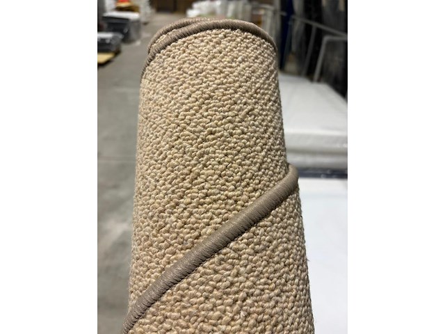 Vloerkleed, m-ray, rond, beige - afbeelding 1 van  4